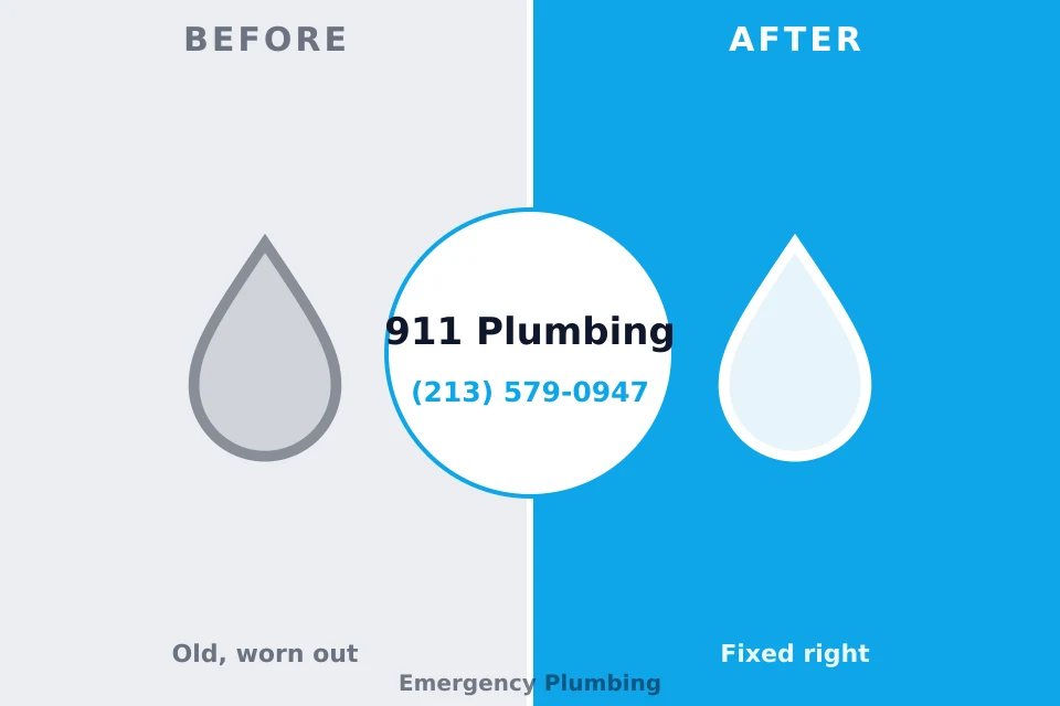 Before and after: plumbing company Picnic Point, WA